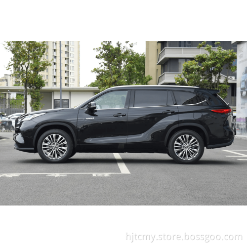 Nuovi veicoli Energy Toyota Hybrid Nuova auto Toyota Highlander 2022 2.5L 180 km/H AWD Auto di lusso Carro Electrico